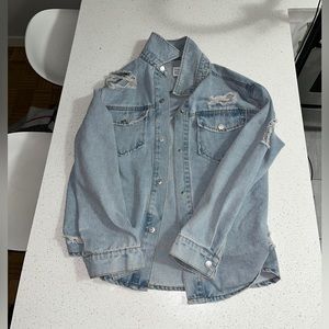 Oversized Jean Jacket